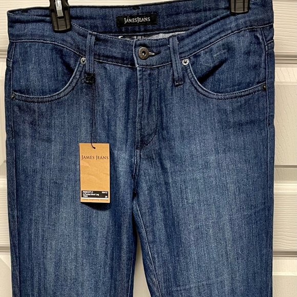 James Jeans REBOOT Skinny Boot leg - Blueberry - Size 28 - NWT - Picture 1 of 7